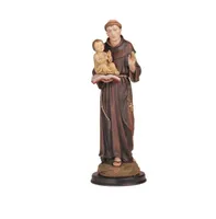 Fc Design 12"H Saint Anthony Statue Anthony of Padua Holy Figurine Religious Decoration Home Decor Perfect Gift for House Warming, Holidays and Birthd