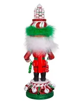 Kurt Adler 15" Hollywood Nutcrackers Candy Tower Hat Nutcracker