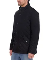 Cole Haan Men's Diamond-Quilted Corduroy Jacket