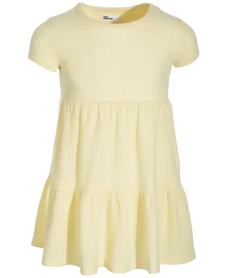 Epic Threads Toddler & Little Girls Short-Sleeve Waffled Tiered Dress, Created for Macy's