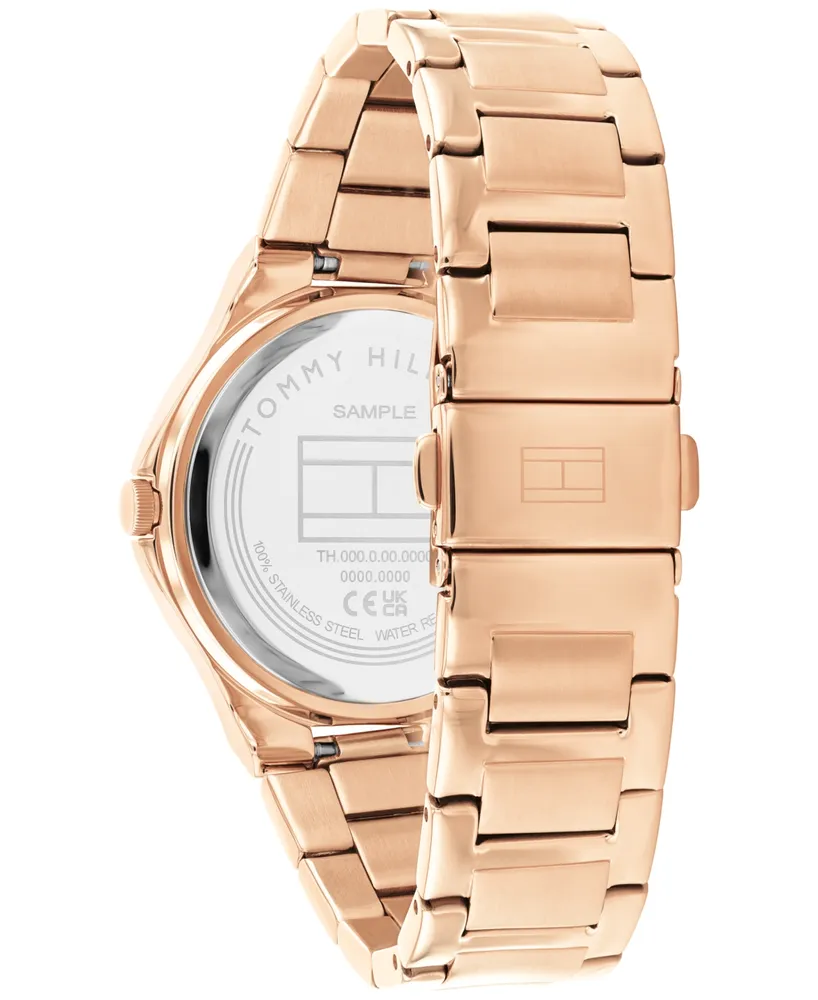 Tommy Hilfiger Women's Quartz Rose Gold-Tone Stainless Steel Watch 36mm