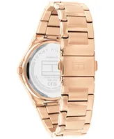 Tommy Hilfiger Women's Quartz Rose Gold-Tone Stainless Steel Watch 36mm
