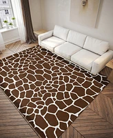 Addison Safari Outdoor Washable ASF34 5' x 7'6" Area Rug