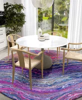 Addison Karina Outdoor Washable AKC33 8' x 8' Round Area Rug