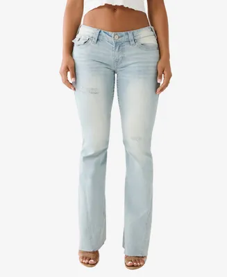 True Religion Women's Joey Big T Flare Jeans