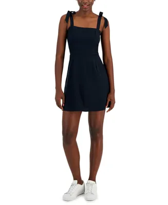 And Now This Women's Linen-Blend Mini Dress, Created for Macy's