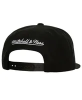 Men's Mitchell & Ness Black Brooklyn Nets Champ Stack Snapback Hat