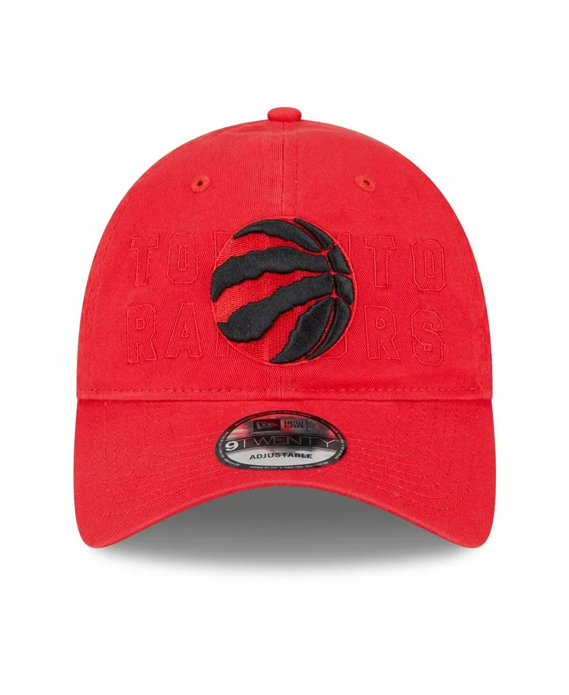 Men's New Era Red Toronto Raptors 2023 Nba Draft 9TWENTY Adjustable Hat