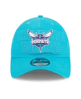 Men's New Era Teal Charlotte Hornets 2023 Nba Draft 9TWENTY Adjustable Hat