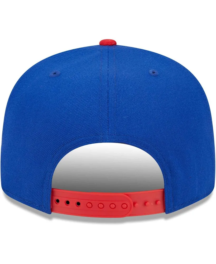 Men's New Era Royal Philadelphia 76ers Banded Stars 9FIFTY Snapback Hat