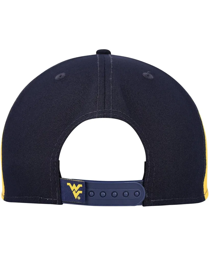 Men's New Era Navy West Virginia Mountaineers Outright 9FIFTY Snapback Hat
