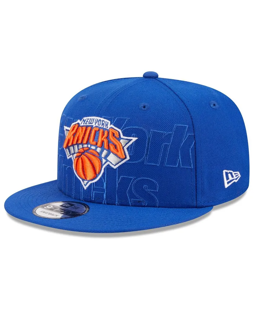 Men's New Era Blue New York Knicks 2023 Nba Draft 9FIFTY Snapback Hat