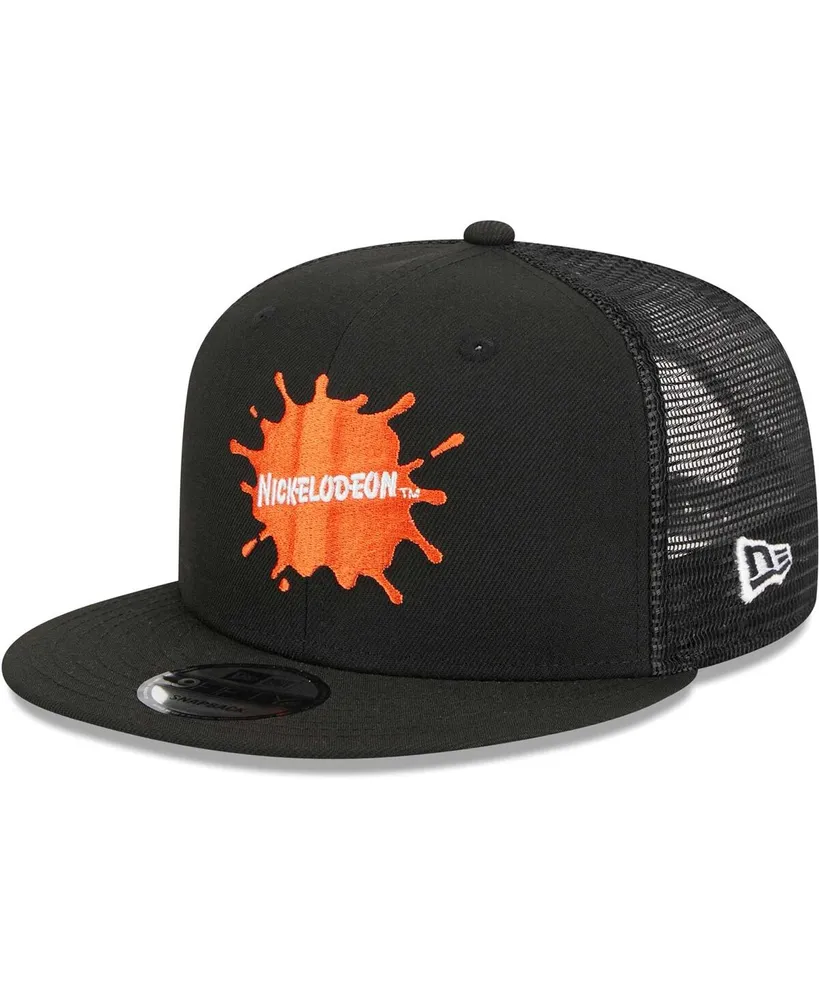Men's New Era Black Nickelodeon Splat Trucker 9FIFTY Snapback Hat