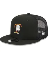 Men's New Era Black The Wild Thornberrys Eliza Thornberry Trucker 9FIFTY Snapback Hat