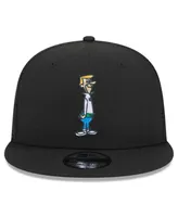 Men's New Era Black The Jetsons George Jetson Trucker 9FIFTY Snapback Hat