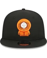 Men's New Era Black South Park Kenny Trucker 9FIFTY Snapback Hat