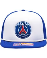 Men's Fan Ink White Paris Saint-Germain Avalanche Snapback Hat