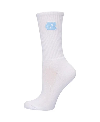 Women's ZooZatz Navy, White North Carolina Tar Heels 2-Pack Quarter-Length Socks