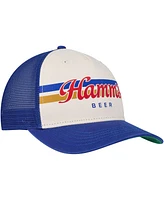 Men's American Needle Cream, Royal Hamms Sinclair Snapback Hat