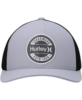 Men's Hurley Gray Charter Trucker Snapback Hat