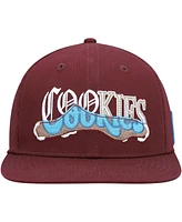 Men's Cookies Burgundy Upper Echelon Snapback Hat