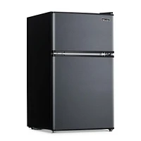 Newair 3.1 Cu. Ft. Compact Mini Refrigerator with Freezer in Gray