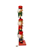 Kurt Adler 18" Battery Operated Nutcracker with Light Up Tree