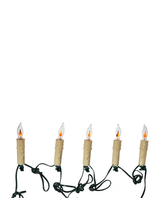 Kurt Adler 7-Light Flicker Flame Candle Light Set