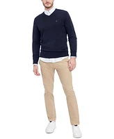 Tommy Hilfiger Men's Essential Solid V-Neck Sweater