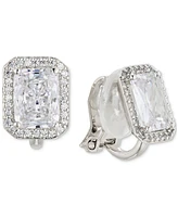 Eliot Danori Crystal Halo Clip Earrings