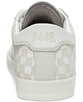 P448 Men's White Logo Sneakers