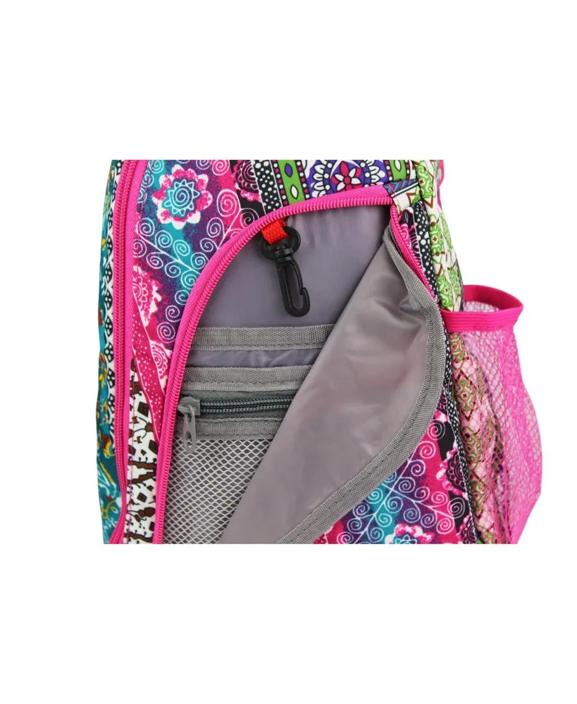 World Traveler Boho 14-Inch Trendy Crossbody Bag for Women