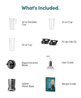 NutriBullet Ultra 1200-Watt Personal Blender with Single-Serve Cups