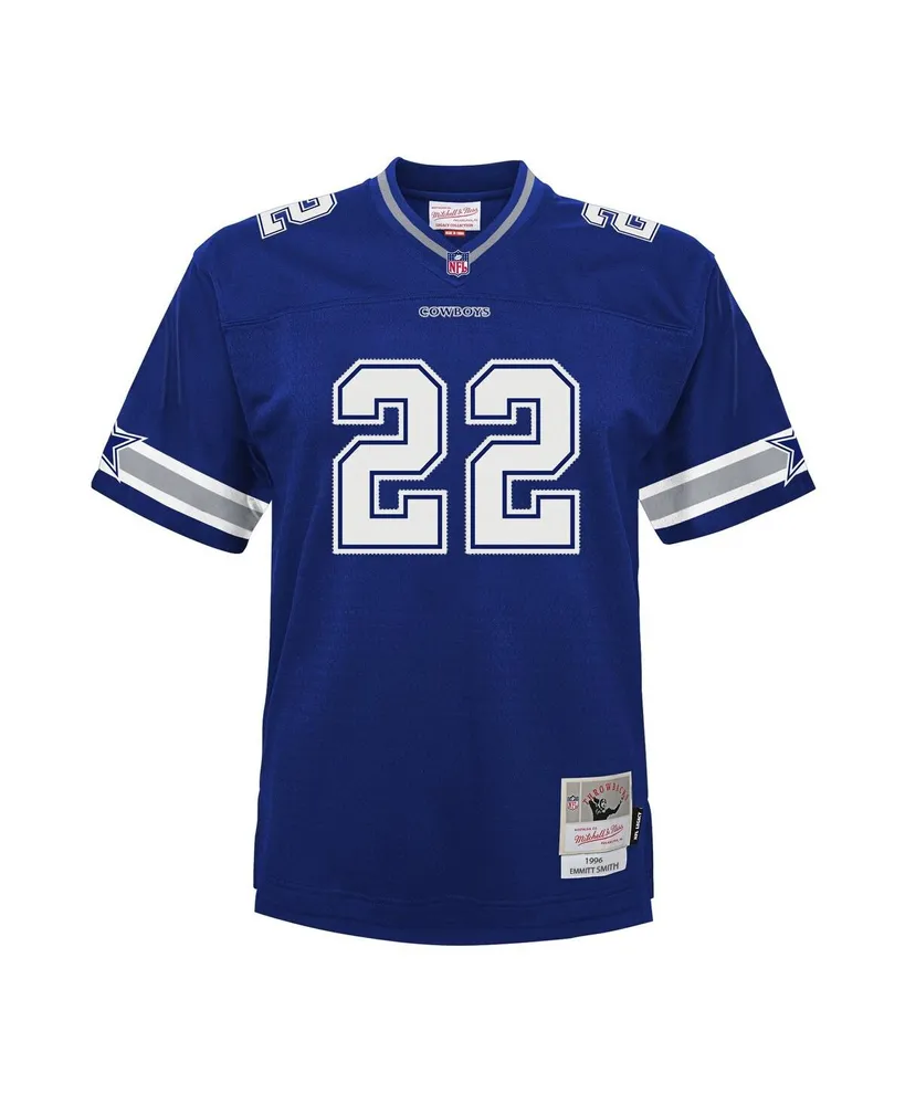 Men's Mitchell & Ness Emmitt Smith Navy Dallas Cowboys Big and Tall 1996 Legacy Retired Player Jersey