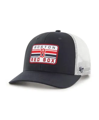 Men's '47 Brand Navy Boston Red Sox Drifter Trucker Adjustable Hat