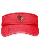 Men's Top of the World Red Illinois State Redbirds Terry Adjustable Visor