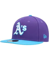 Men's New Era Purple Oakland Athletics Vice 59FIFTY Fitted Hat