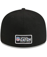 Men's New Era Black Tampa Bay Buccaneers 2023 Nfl Crucial Catch Low Profile 59FIFTY Fitted Hat