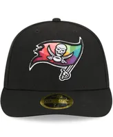 Men's New Era Black Tampa Bay Buccaneers 2023 Nfl Crucial Catch Low Profile 59FIFTY Fitted Hat