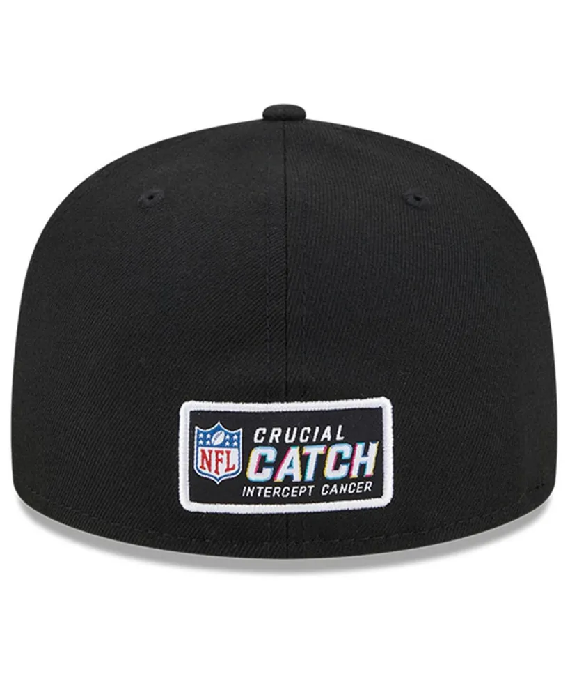 Men's New Era Black Washington Commanders 2023 Nfl Crucial Catch 59FIFTY Fitted Hat