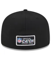 Men's New Era Black Washington Commanders 2023 Nfl Crucial Catch 59FIFTY Fitted Hat