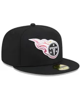 Men's New Era Black Tennessee Titans 2023 Nfl Crucial Catch 59FIFTY Fitted Hat