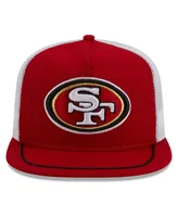 Men's New Era Scarlet, White San Francisco 49ers Original Classic Golfer Adjustable Hat