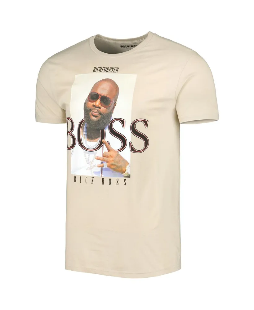 Men's and Women's Tan Rick Ross Graphic T-shirt