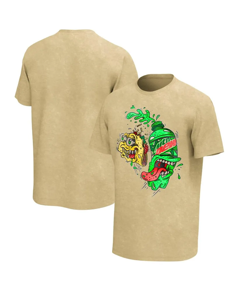 Men's Natural Mountain Dew Taco Washed T-shirt