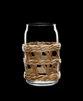 The Cellar Rattan & Glass Tumblers, Set of 2, Created for Macy's