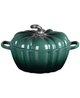 Le Creuset Enameled Cast Iron Signature 4 Qt. Pumpkin Dutch Oven with Lid