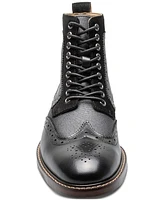 Stacy Adams Men's Finnegan Wingtip Lace-Up Boot
