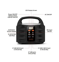 Alpha Digital Portable Power Station, 155Wh/42000mAh, Rechargeable Emergency Battery
