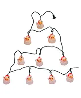 Kurt Adler 10-Light Santa Head Light Set